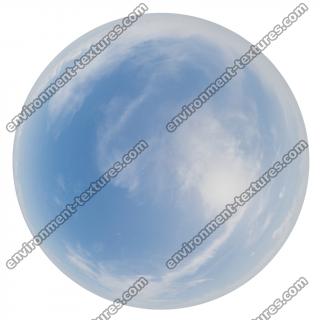 HDRi Skydome of Clouded Sky 12K